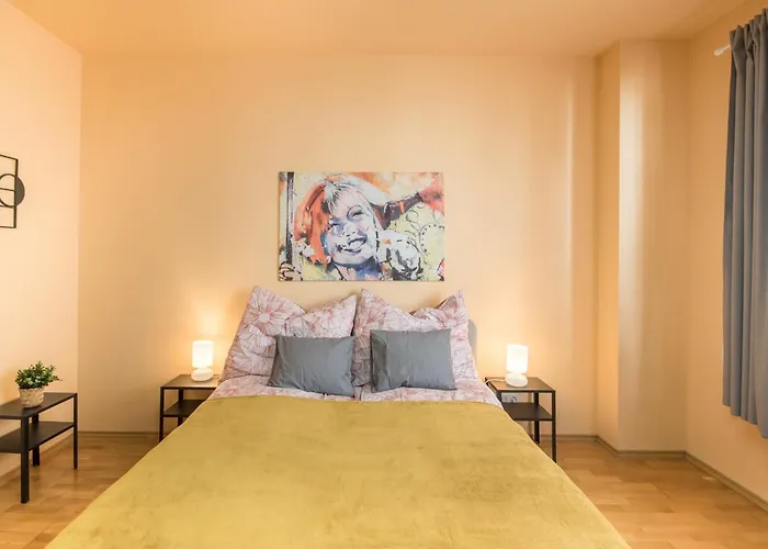 Very - Large - Balcony - Comfy Apartmán Budapešť